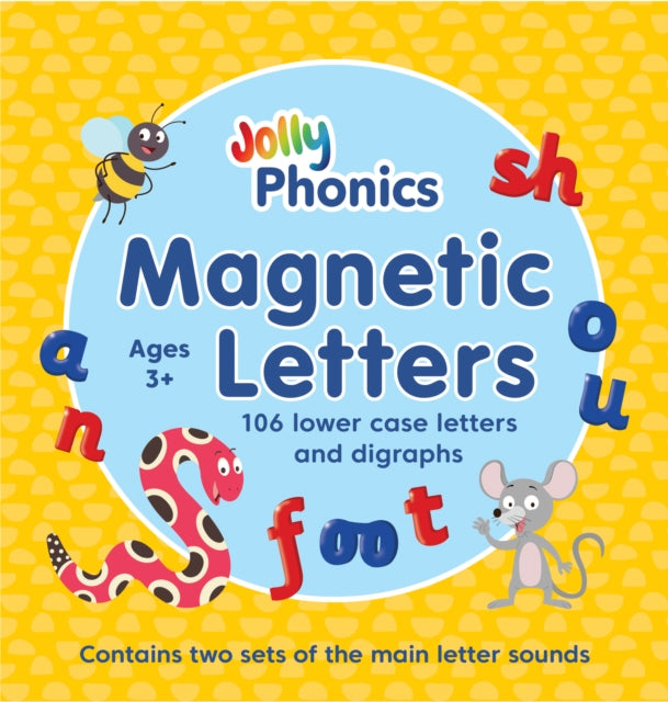 Jolly Phonics Magnetic Letters: In Precursive Letters (bag of 106)