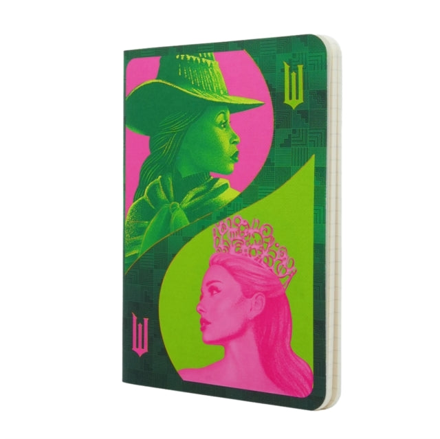 Pink Goes Good with Green (Wicked Collection) A6 Lined Cahier
