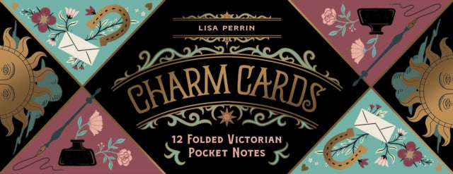 Luck, Love & Dreams Charm Cards: 12 Folded Victorian Pocket Notes