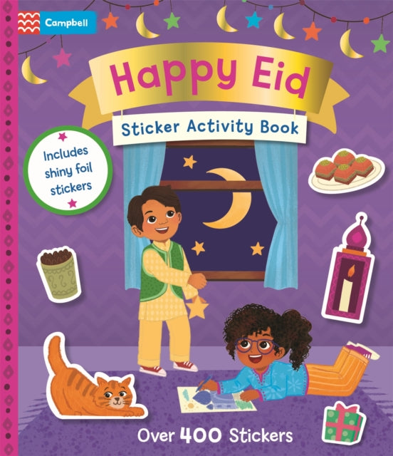 Happy Eid Sticker Activity Book: With over 400 stickers