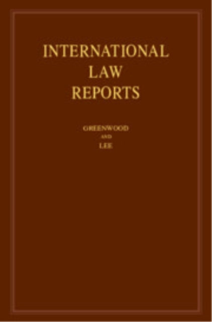 International Law Reports: Volume 211