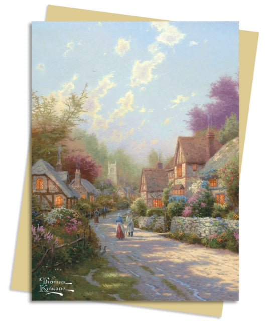Thomas Kinkade: Cobblestone Village Greeting Card Pack: Pack of 6