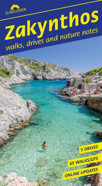 Zakynthos Sunflower Walking Guide: 65 long and short walks and 5 car tours