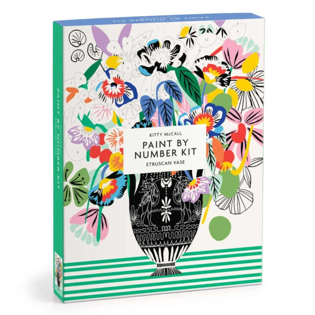 Kitty McCall Etruscan Vase 9 x 12" Paint by Number Kit