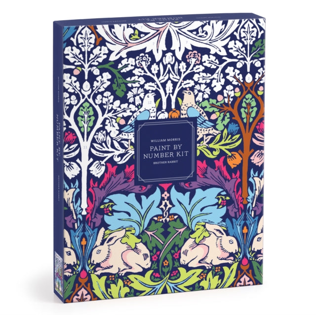 William Morris Brother Rabbit 9 x 12" Paint by Number Kit