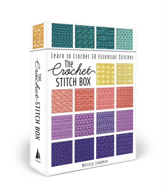 The Crochet Stitch Box: Learn to Crochet 50 Essential Stitches—Includes How-To Booklet and Card Deck!