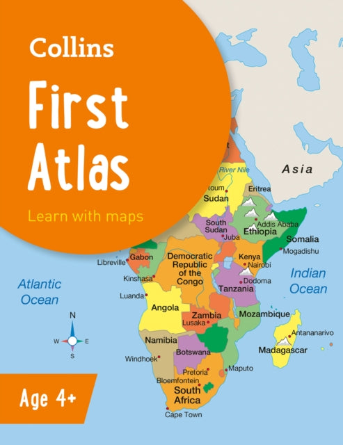 Collins First Atlas: Ideal for Learning at School and at Home
