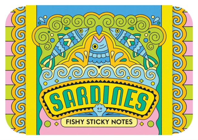 Sardines Fishy Sticky Notes