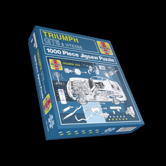 Haynes Triumph GT6 60th Anniversary 1000 Piece Jigsaw Puzzle
