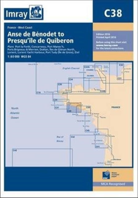 C38 Anse de Benodet to Presqu'ile de Quiberon