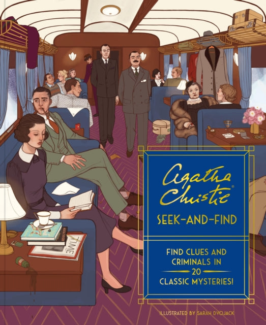 Agatha Christie Seek-and-Find: Find Clues and Criminals in 20 Classic Mysteries!