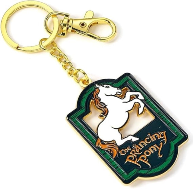 Lord of The Rings Prancing Pony Pub Sign Keyring