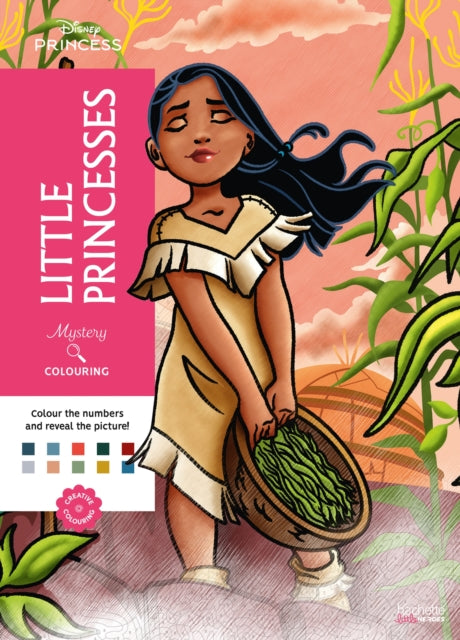 Mystery Colouring - Little Princesses: Colour the numbers and reveal the picture!