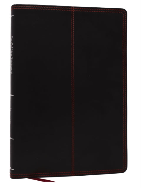 NKJV-NET Parallel New Testament with NET Translators' Notes, Black Leathersoft, Red Letter, Comfort Print: Unparalleled Insights with over 16,000 Translator Notes