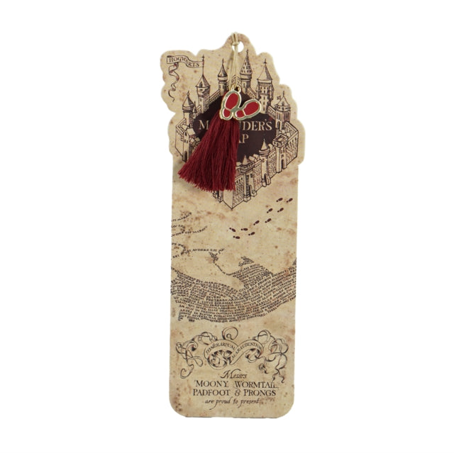 Bookmark Paper Charms & Tassel -Harry Potter(Marauder's Map)