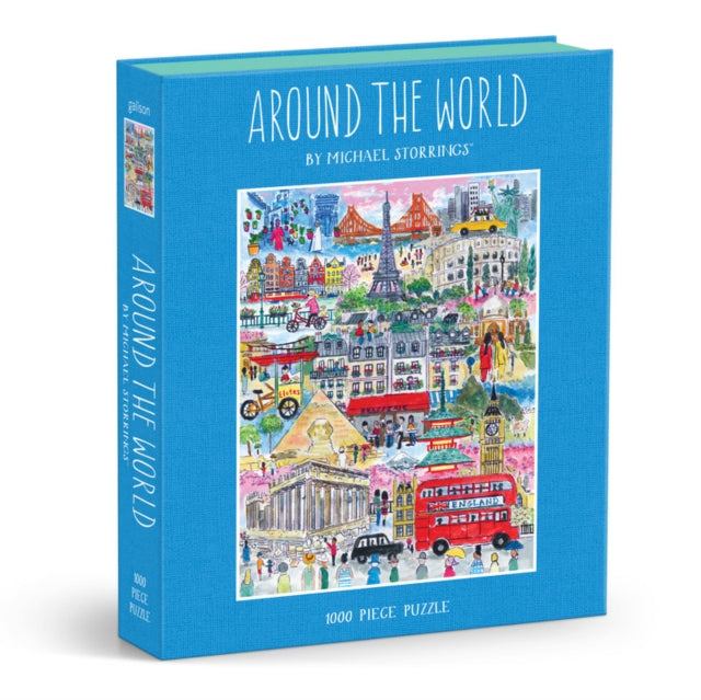 Michael Storrings Around the World 1000pc Book Puzzle