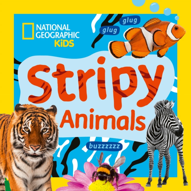 Stripy Animals: A Fun First Board Book for Toddlers to Learn About Animals