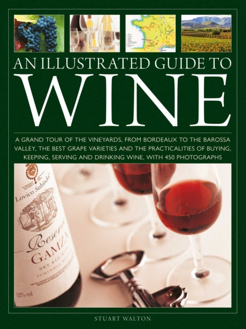 An Illustrated Guide to Wine: A grand tour of the vineyards, from Bordeaux to the Barossa Valley, the best grape varieties and the practicalities of buying, keeping, serving and drinking wine, with 450 photographs