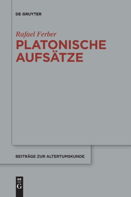 Platonische Aufsatze