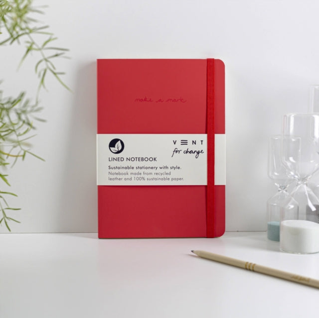A5 Make a Mark - Red Notebook