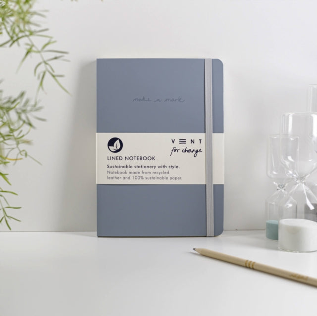 A5 Make a Mark - Dusty Blue Notebook