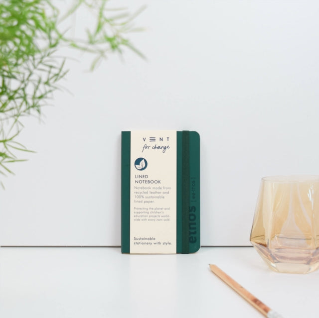 A6 Notebook ETHOS - Emerald Green