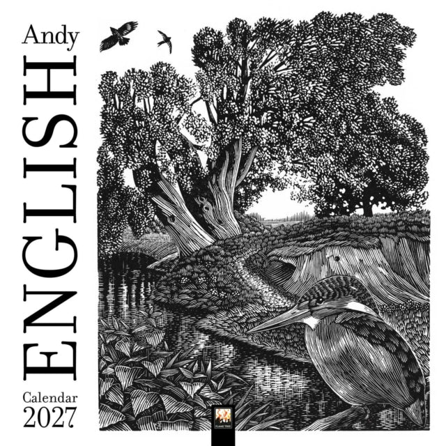 Andy English Wall Calendar 2027 (Art Calendar)