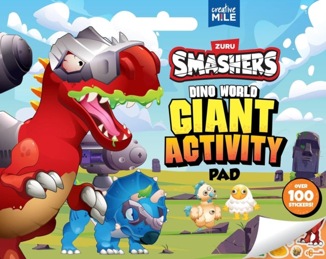 Smashers Dino World Giant Activity Pad
