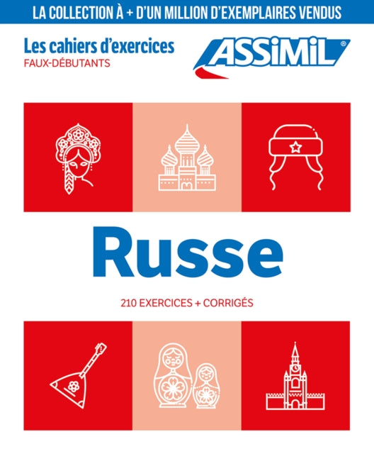 Cahier Exercices Russe Faux Debutants