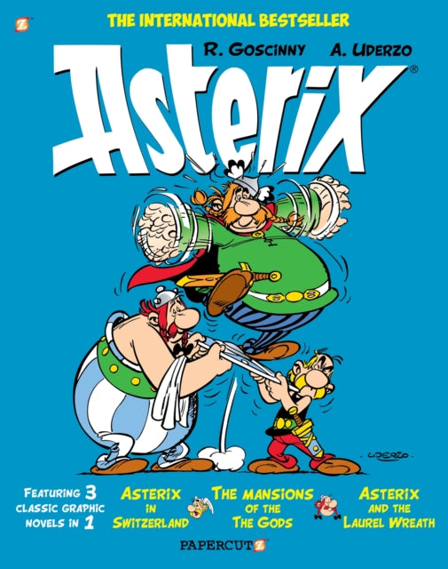 Asterix Omnibus Vol. 6: Collecting Asterix in Switzerland, The Mansions of the Gods, and Asterix and the Laurel Wreath
