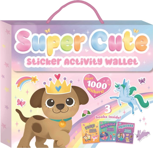 Super Cute Sticker & Activity Kit: with 3 Books and over 1000 Stickers Included
