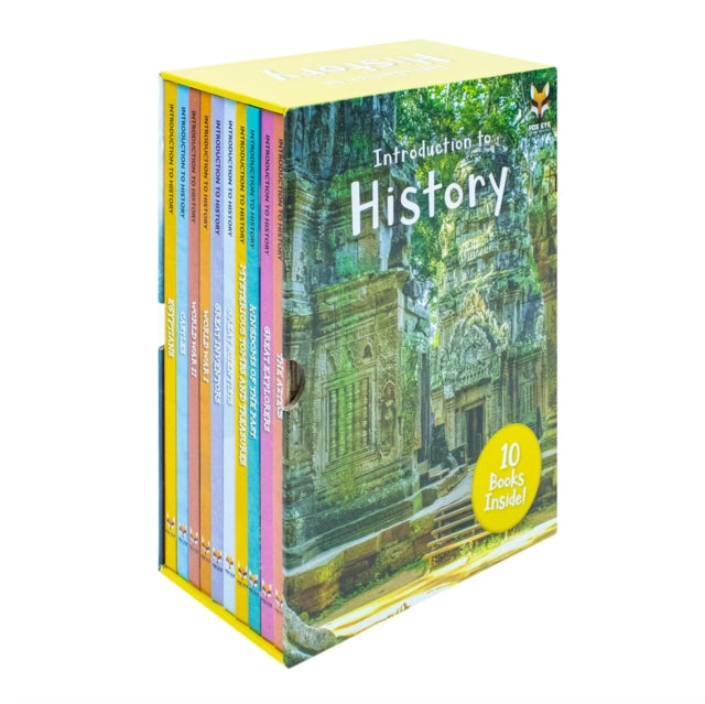 Children Introduction To History For Beginners (Series 2) 10 Hardback Book Collection set