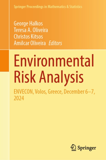 Environmental Risk Analysis: ENVECON, Volos, Greece, December 6-7, 2024