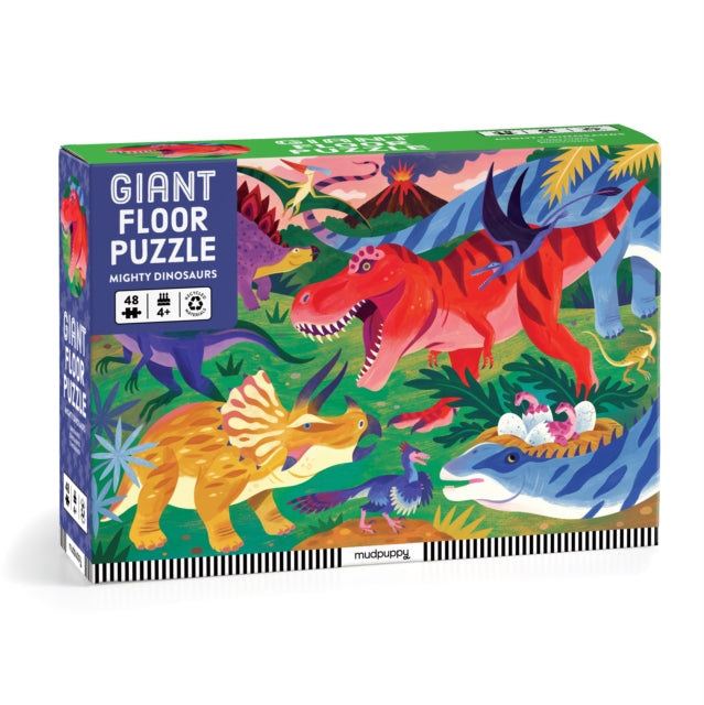 Mighty Dinosaurs 48 Piece Giant Floor Puzzle