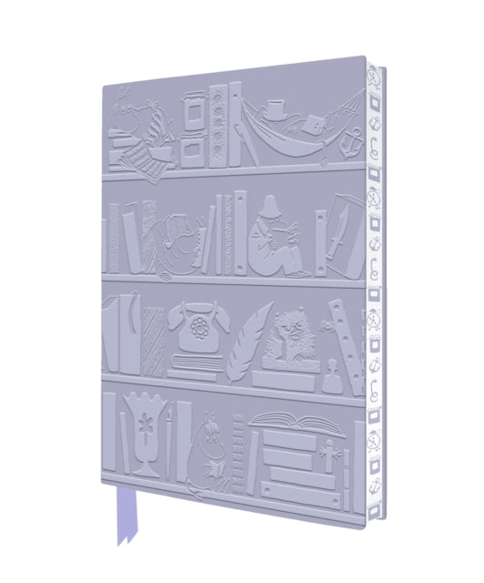 Moomin Bookshelves Artisan Art Notebook (Flame Tree Journals)