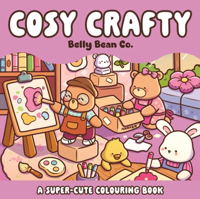 Cosy Crafty: A super-cute colouring book