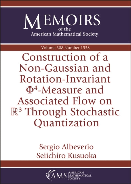 Construction of a Non-Gaussian and Rotation-Invariant $\Phi ^4$-Measure and Associated Flow on $\mathbb {R}^3$ Through Stochastic Quantization