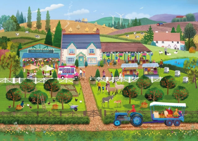 Jigsaw 1000 Piece - Farm Shop Fun (L) cover