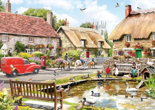 Jigsaw 1000 Piece - Nostalgic Village (L) cover