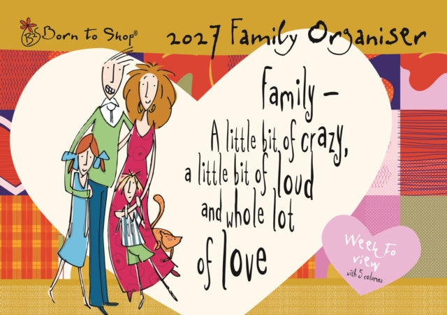 Born to Shop WTV Planner A4 cover