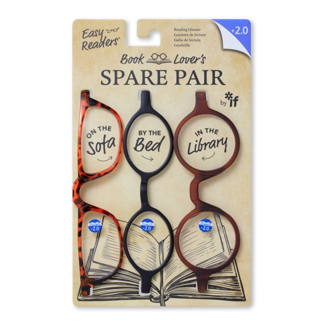 Easy Readers - Book Lover's Spare Pair +2.0 cover