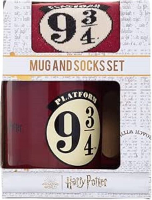 Harry Potter (Platform 9 3/4) Mug & Sock Set cover