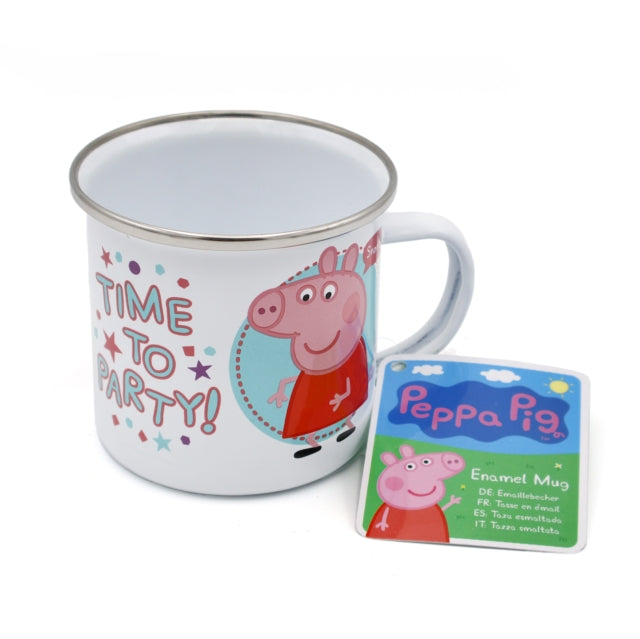 Enamel Mugs Kids Size - Peppa Pig Peppa cover