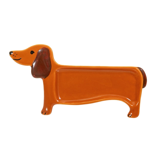 Sausage Dog Tea Bag Dish cover