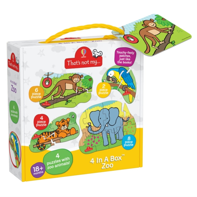 That's Not My.....4 In 1 Puzzle Zoo cover
