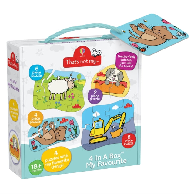 That's Not My.....4 In 1 Puzzle My Favourites cover