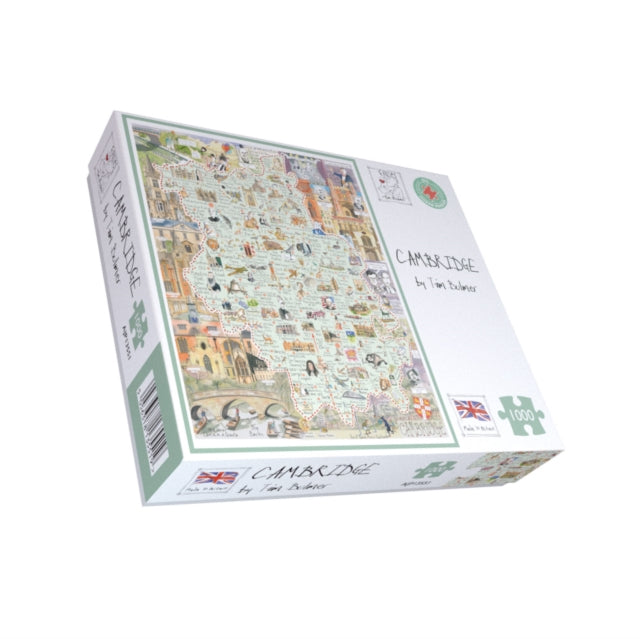 Tim Bulmer 'Map of Cambridge 1000 Piece Jigsaw Puzzle' cover