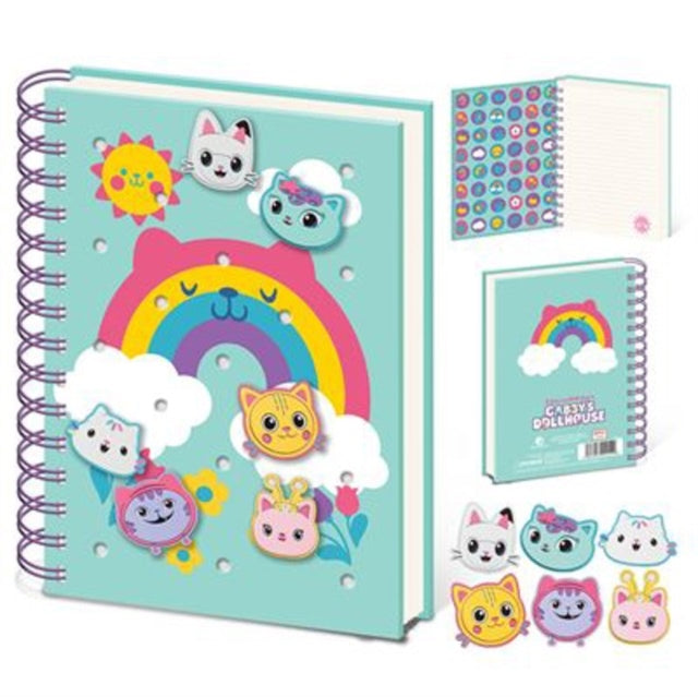 Gabby'S Dollhouse (Bold) Silicone Charm Notebook cover