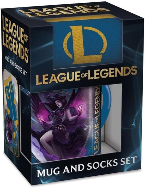 League Of Legends (Kayle & Morgana) Mug And Sock Set cover