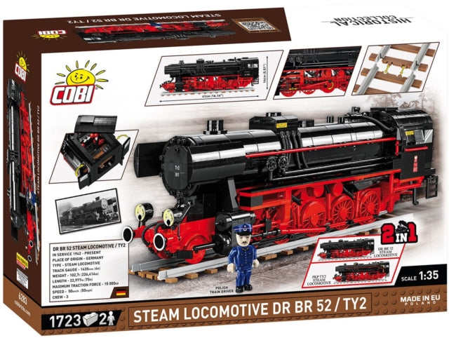 Trains /6283/ Steam Locomotive Drb Class 52 1630 cover